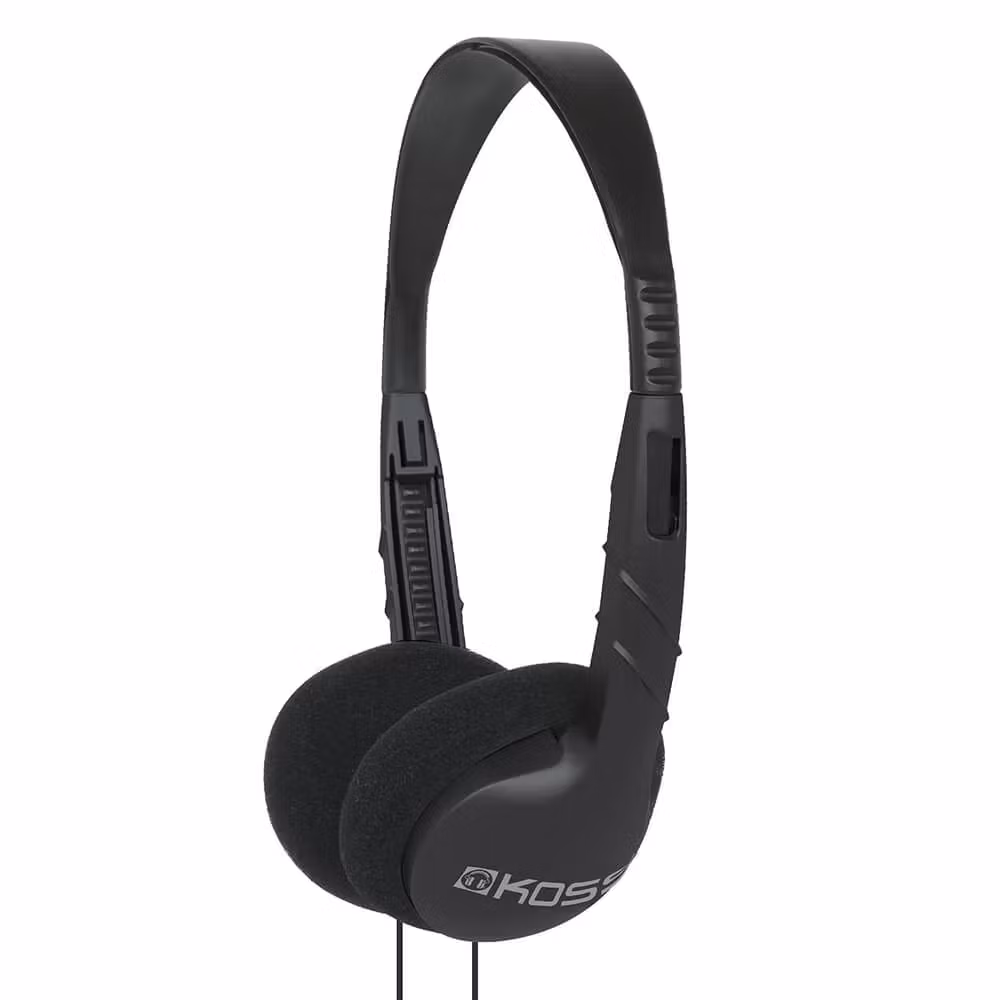 KOSS Hörlur KPH5 On-Ear Svart