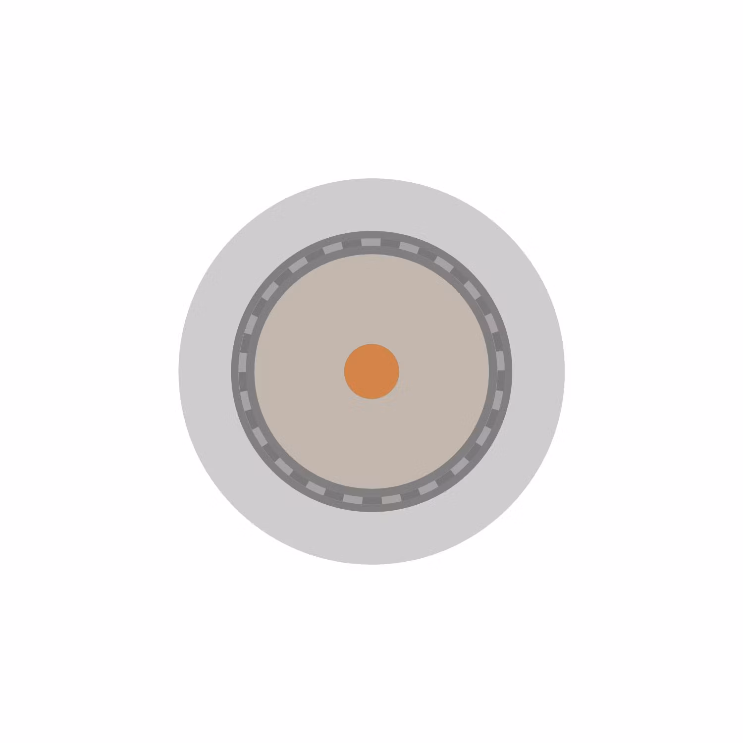 Sommer Cable SAT-KABEL HD/UHD/DIGI PRO-SERIEN  SC-ASTRAL HD/UHDx 0,80; PVC Ø 5,60 mm; vit (pris/m)