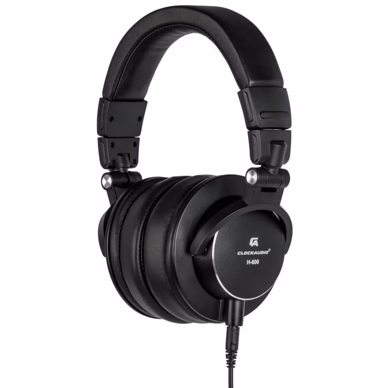Clockaudio H 600  Slutna Studiohörlurar.