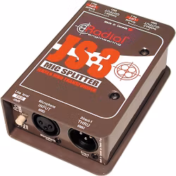 Radial JS3 Passive Microphone Splitter