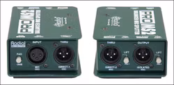 Radial ProMS2 Passive Microphone Splitter