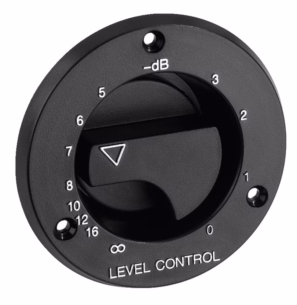 Monacor KN-42P/SI L-pad, Knapp silver