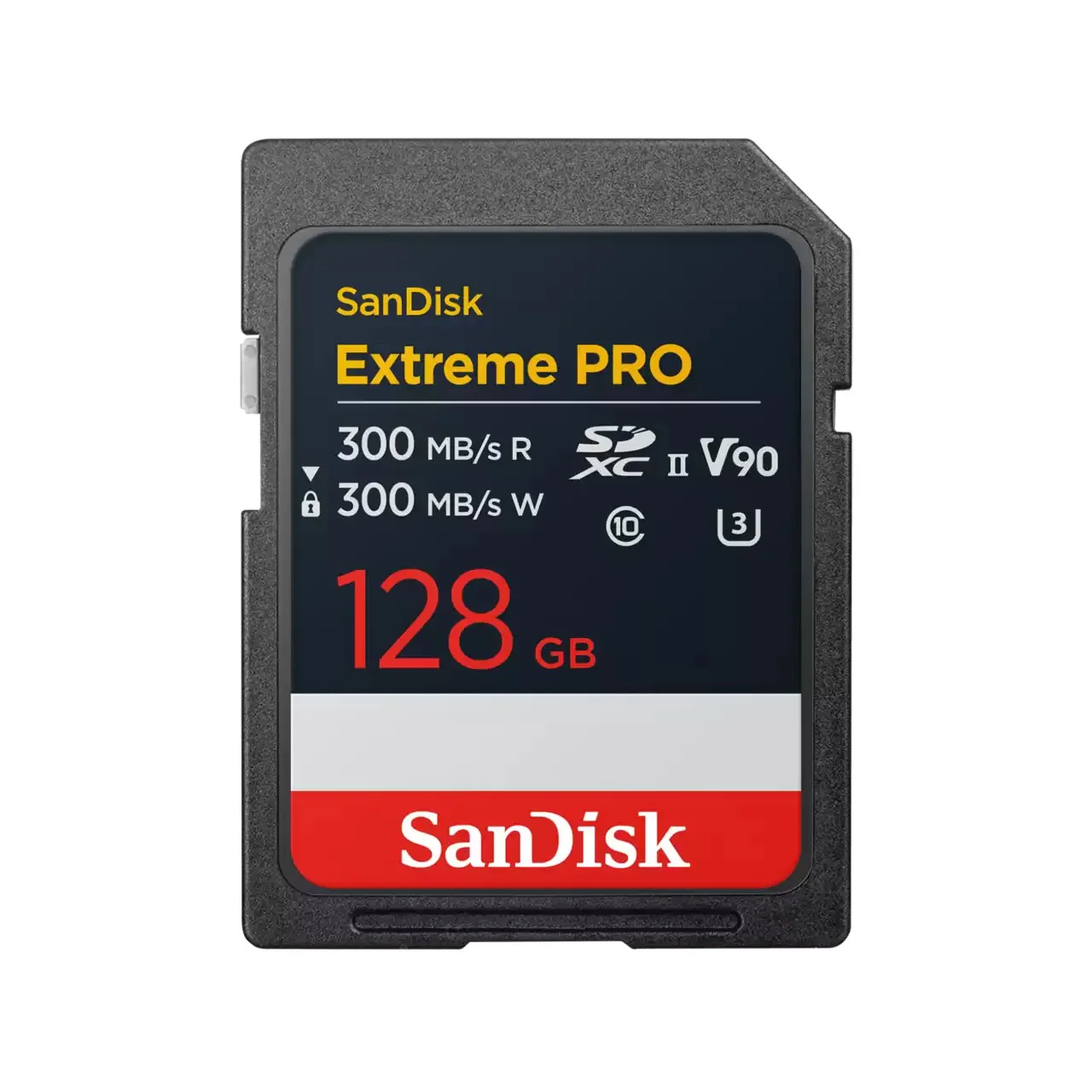 SANDISK SDXC Extreme Pro UHS-II 300MB/s V90 128GB