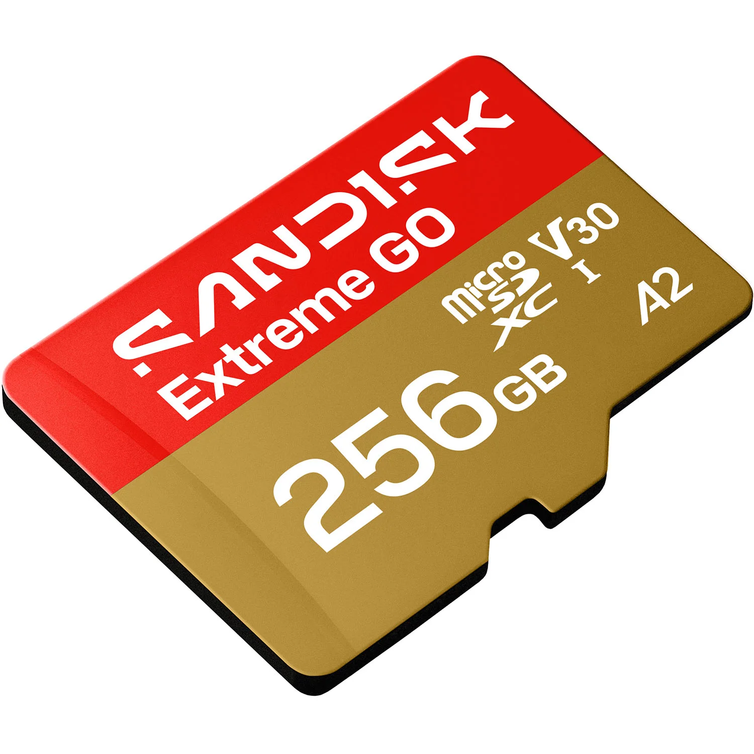 MicroSDXC Extreme GO 256GB 240/160MB/s C10 UHS U3 V30 A1