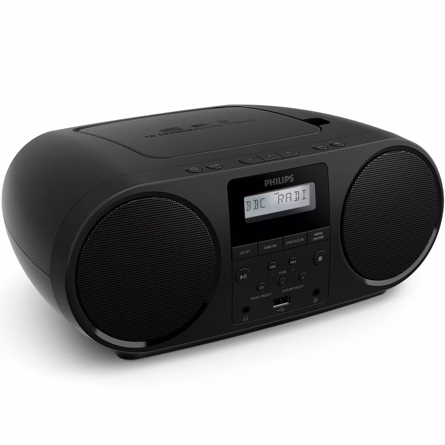 Philips Boombox CD Radio Bluetooth TAZ6000/10 Svart