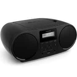 Philips Boombox CD Radio Bluetooth TAZ6000/10 Svart