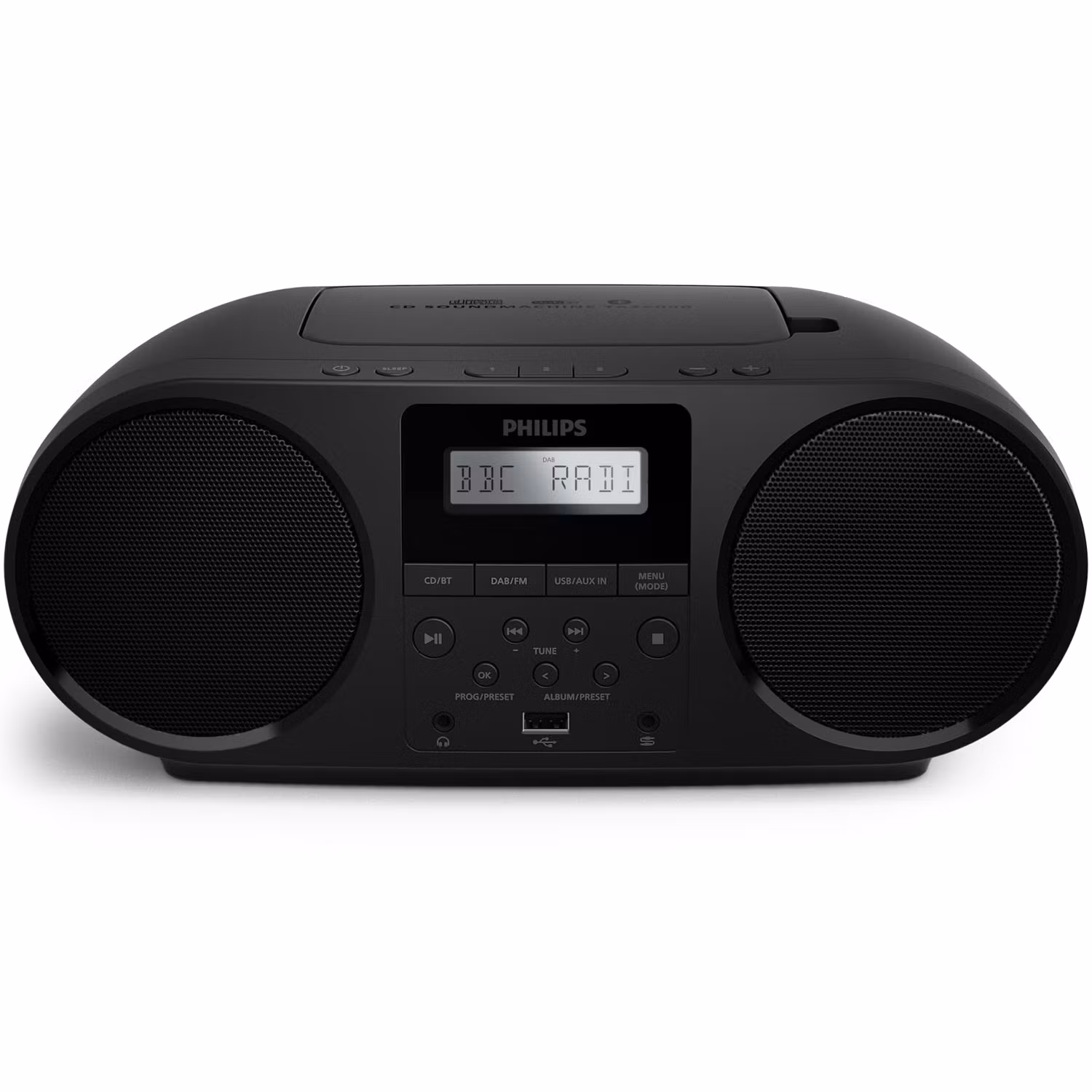 Philips Boombox CD Radio Bluetooth TAZ6000/10 Svart