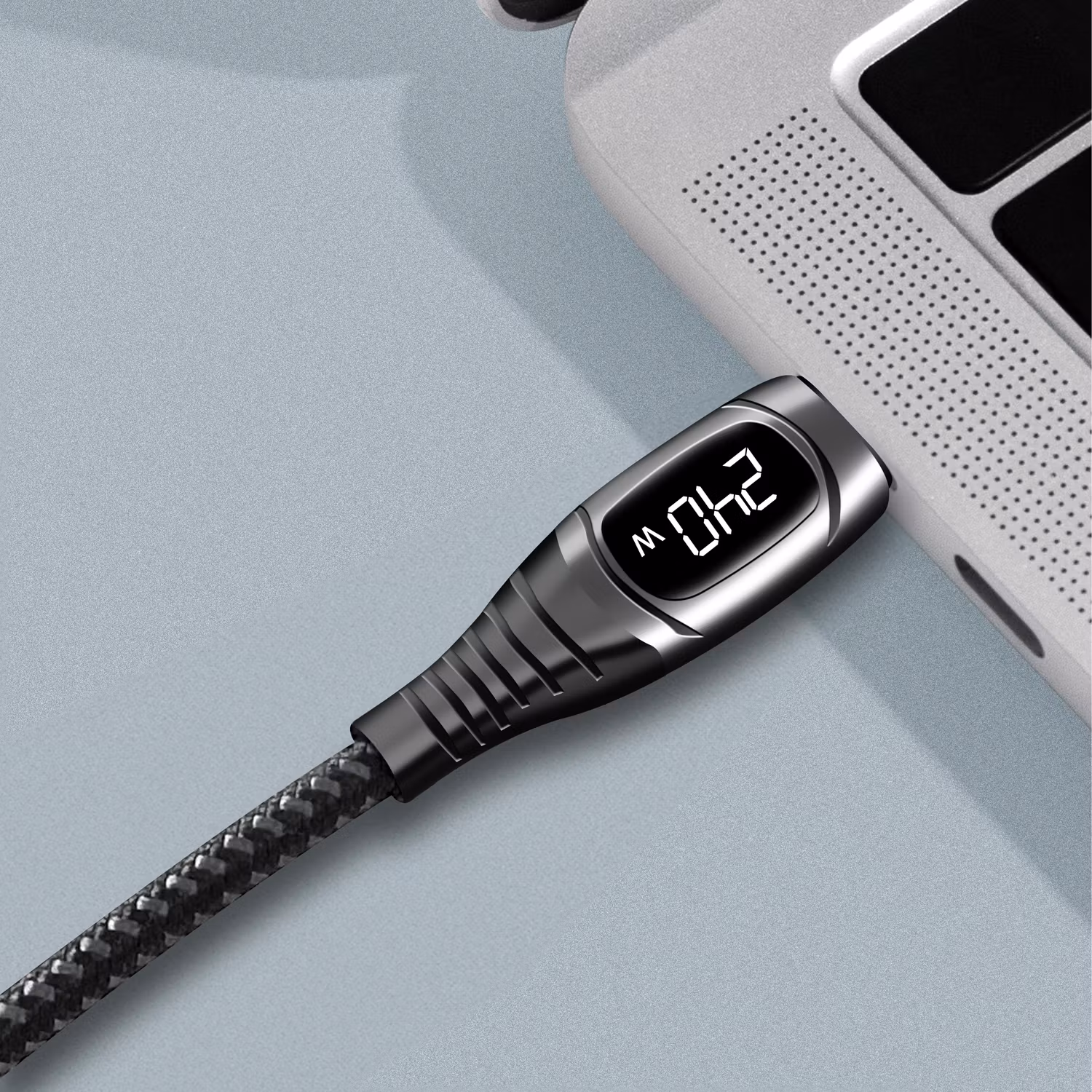 LogiLink USB-C till USB-C Kabel Display 240W 1m Svart
