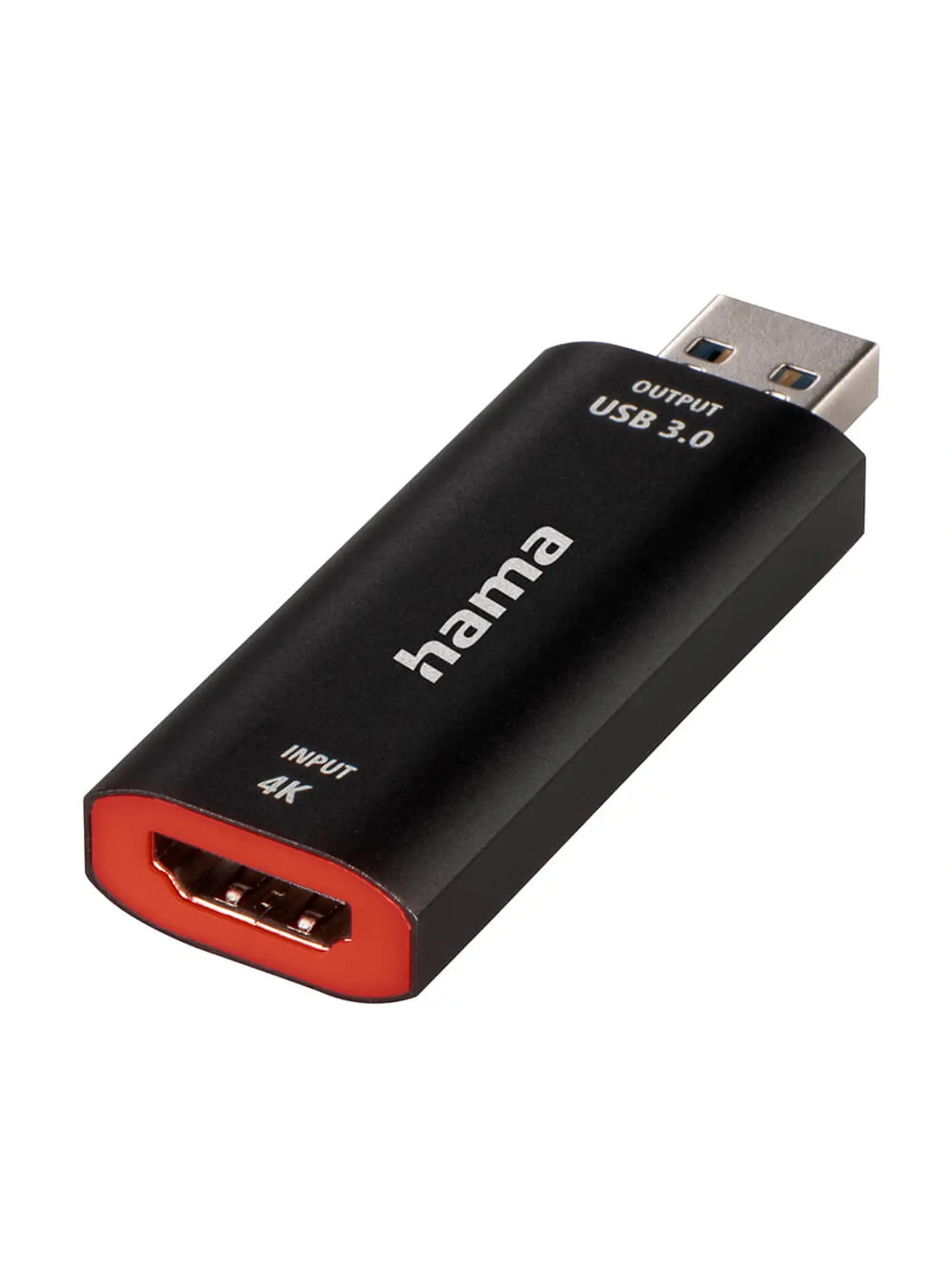HAMA  74257 Capture Card USB HDMI 4K till 1080P USB-C-adapter
