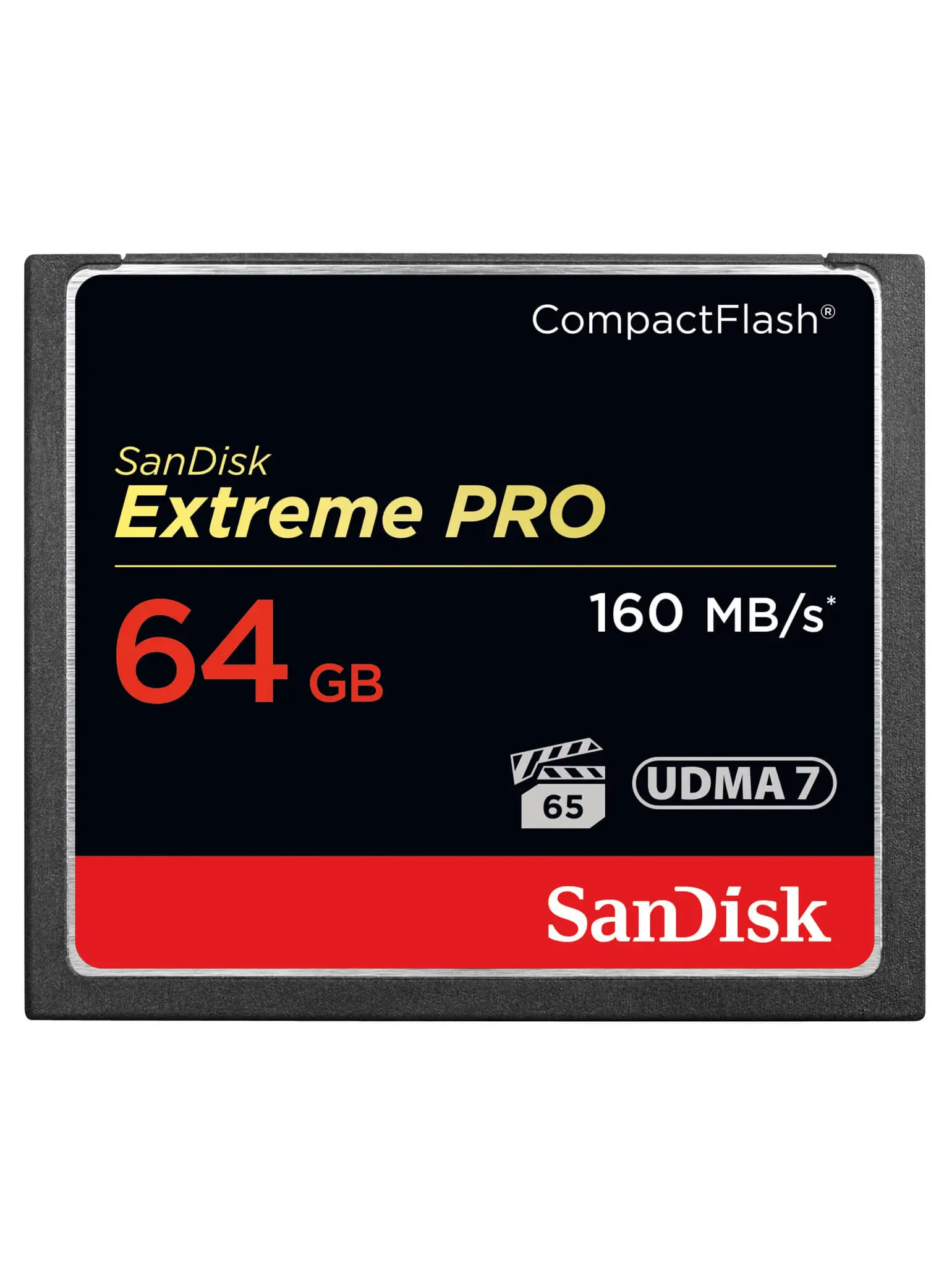 SANDISK Minneskort CF Extreme Pro 64GB 160MB/s UDMA7