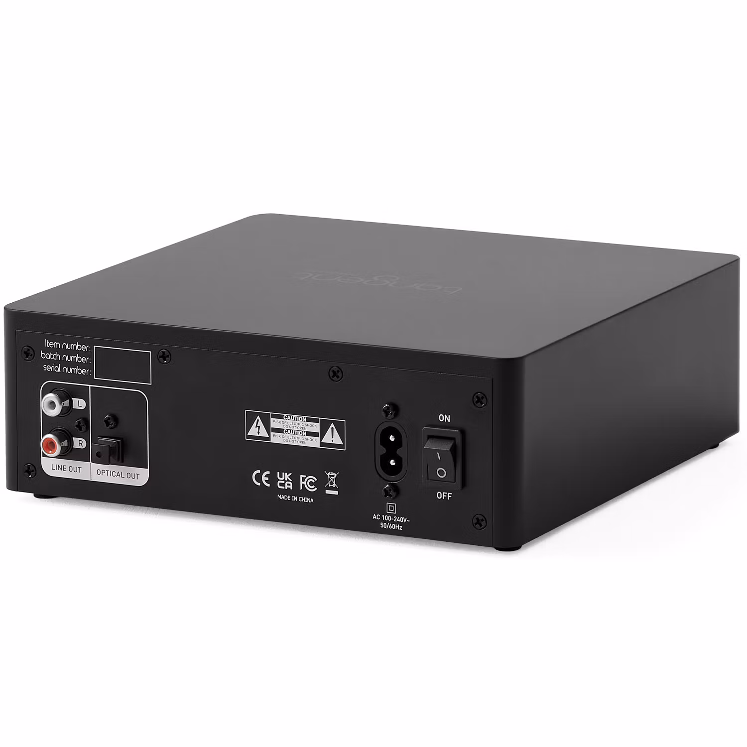 Tangent TANCDIII  CD-spelare Display CD III Svart