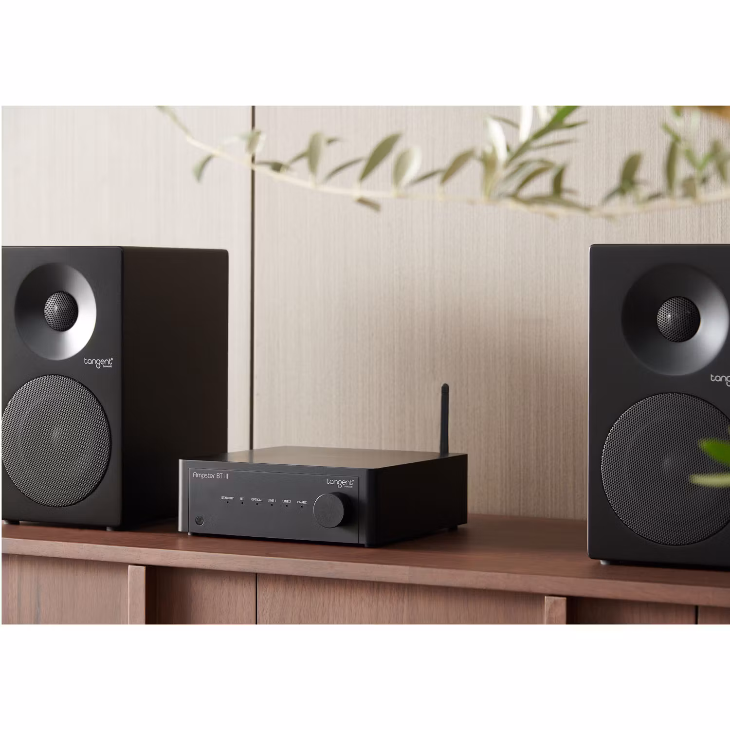Tangent TANAMPBTIII Förstärkare BT Phono HDMI Ampster BT III Svart