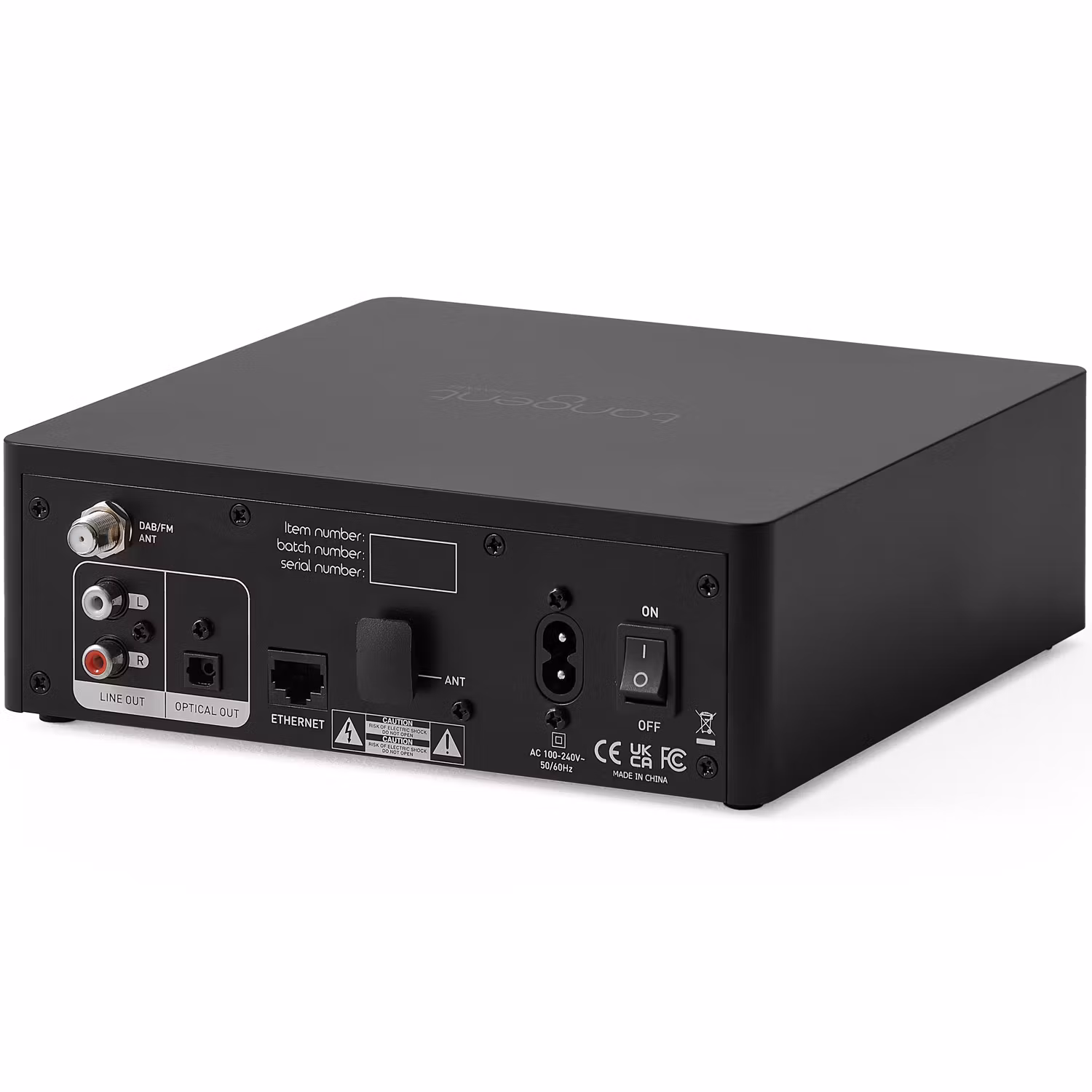 Tangent TANTUNIII Radio/Tuner FM/DAB+/Internet Tuner III Svart
