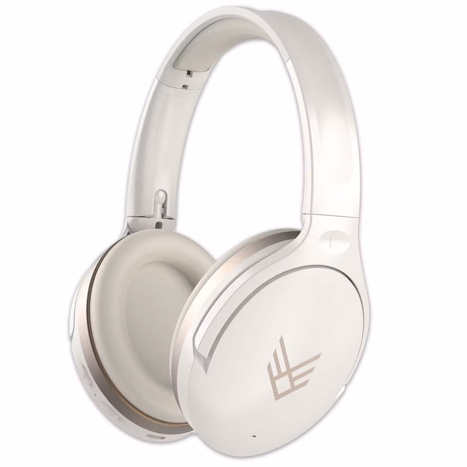 Audeeo Hörlurar Over-Ear Hybrid ANC ENC Serenehush Vit