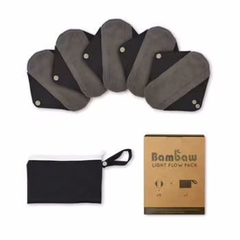 Återanvändbara bindor i flerpack - Light Flow