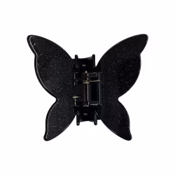 Hårklämma Glitter Black - Alva