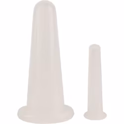Koppar för ansiktet (2 st.)