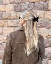 Large Butterfly Clip in Black