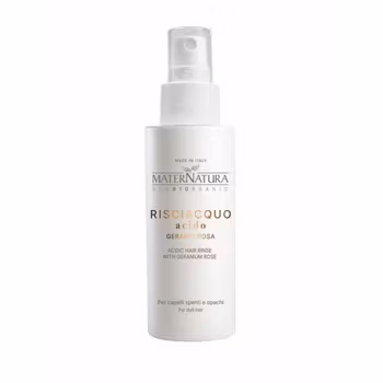Acidic Hair Rinse with Geranium Rose