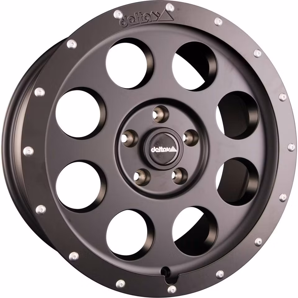 18" Delta 4x4 Klassik B Black Matt 5x118