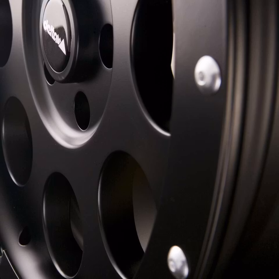 18" Delta 4x4 Klassik B Black Matt 5x118