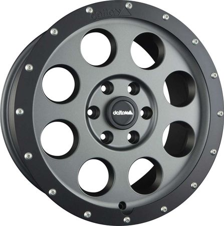 18" Delta 4x4 Klassik B Gunmetal Grey 5x118 ET45