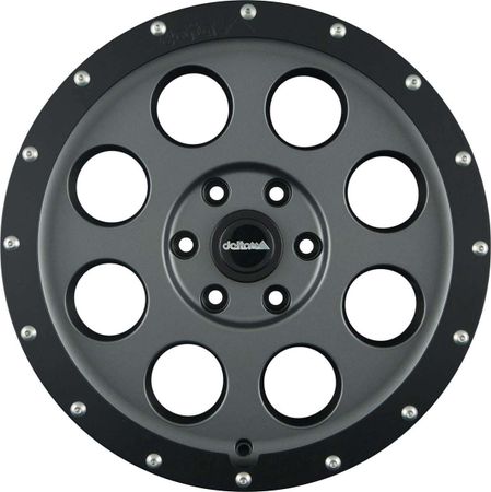 18" Delta 4x4 Klassik B Gunmetal Grey 5x118 ET45