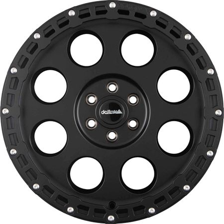 18" Delta 4x4 KLASSIK B Rugged Black Matt 5x130 ET45