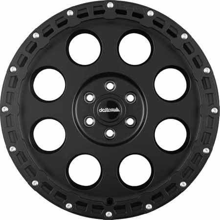 18" Delta 4x4 KLASSIK B Rugged Black Matt 5x130 ET45