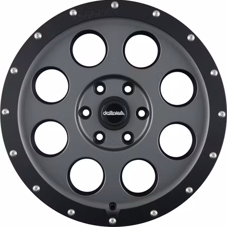 18" Delta 4x4 Klassik B Gunmetal Grey 5x130 ET45