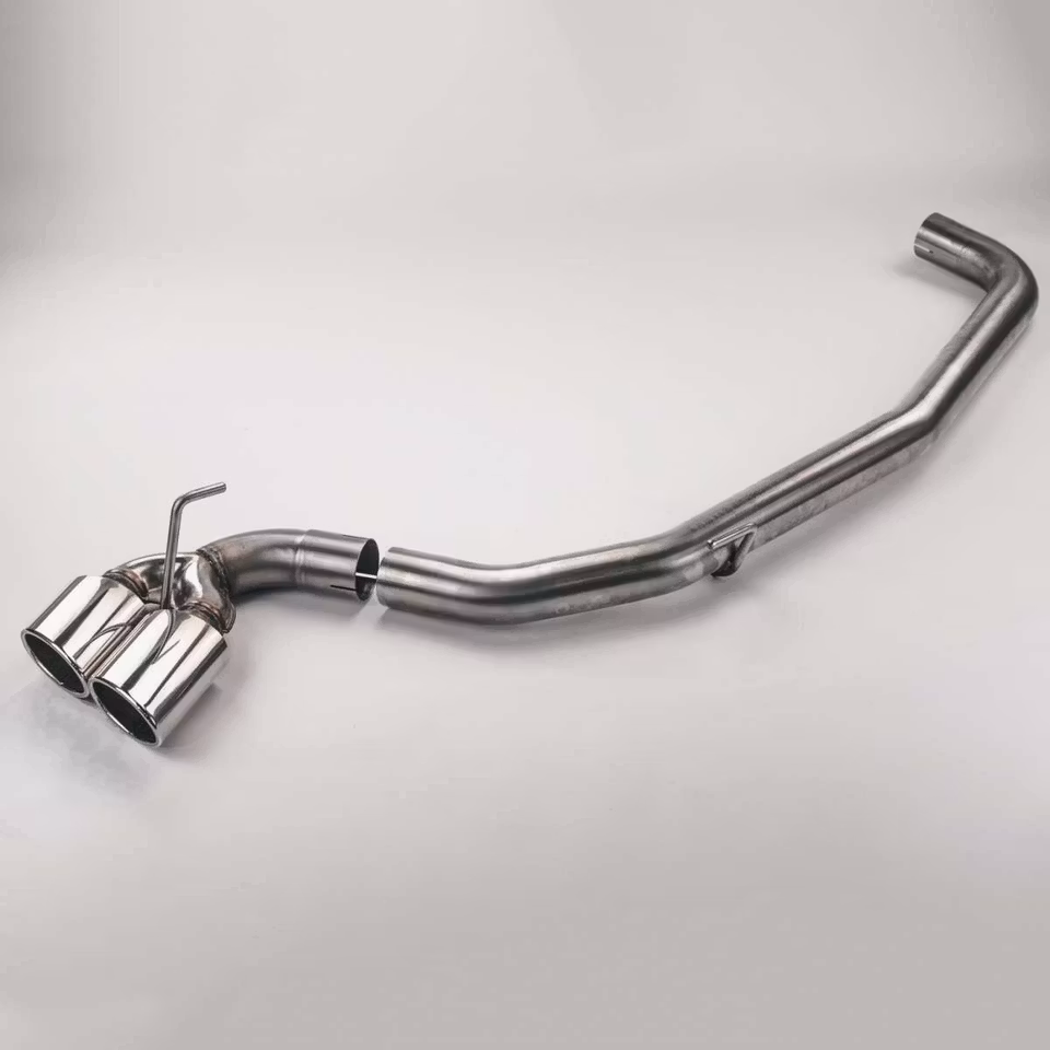 Dubbla avgasrör 88kw Delta 4x4 (Fordon utan mittljuddämpare)