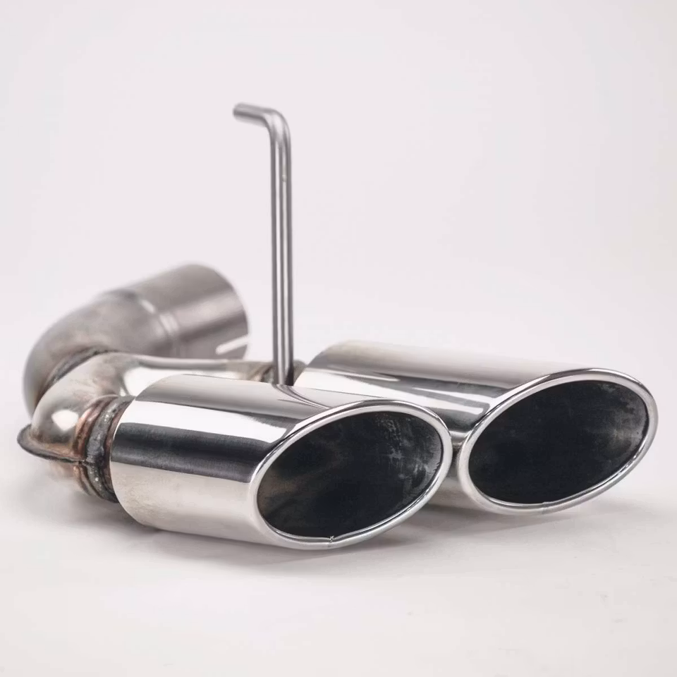 Dubbla avgasrör 88kw Delta 4x4 (Fordon utan mittljuddämpare)