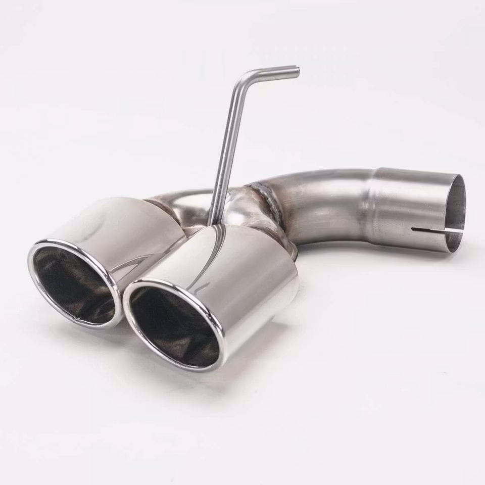 Dubbla avgasrör 88kw Delta 4x4 (Fordon utan mittljuddämpare)