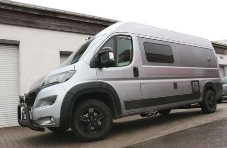 Dubbla avgasrör 103-131kw Delta 4x4 (Fordon med mittljuddämpare)