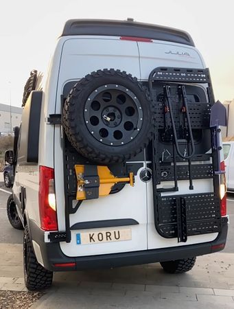Vertikal cykelhållare för 1 cykel (Koru Solutions)