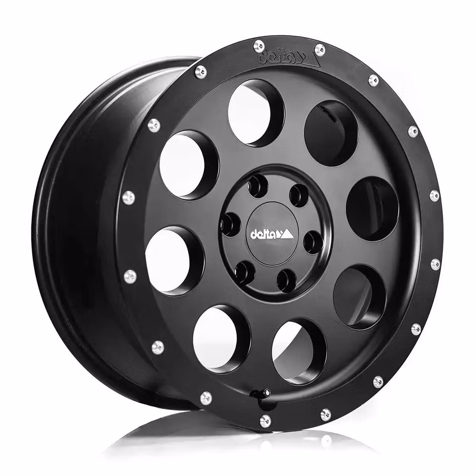 Delta 4x4 Klassik B Black Matt 6x130