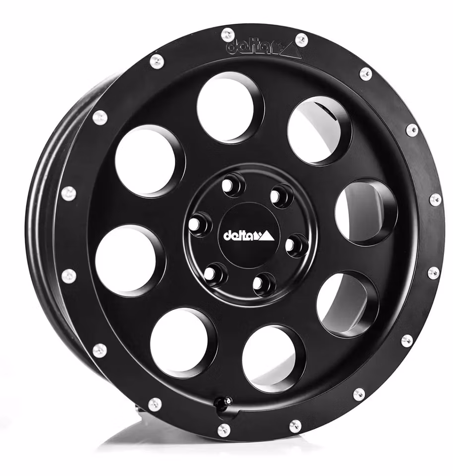 Delta 4x4 Klassik B Black Matt 6x130