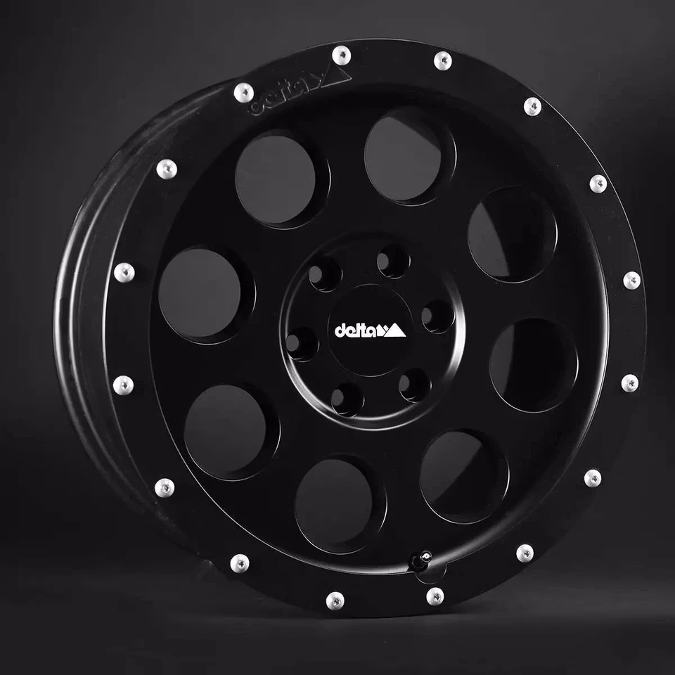 Delta 4x4 Klassik B Black Matt 6x130