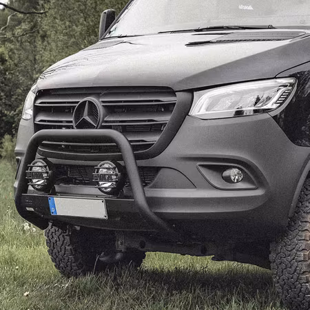 Frontbåge Svart 63mm (Delta 4x4)