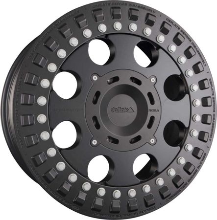 20" Delta 4x4 Force Forged Matt Black 6x130 ET30