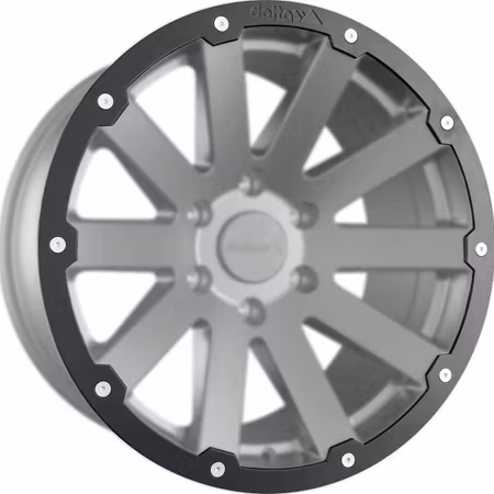 Aluminiumring Hanma 18" Svart Matt (Delta 4x4)