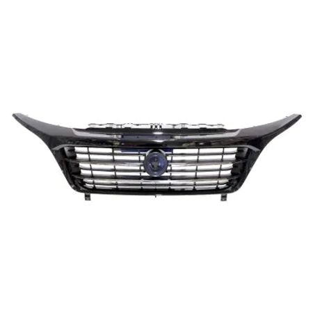 Kylargrill svart med 2st kromlister (Fiat Original)