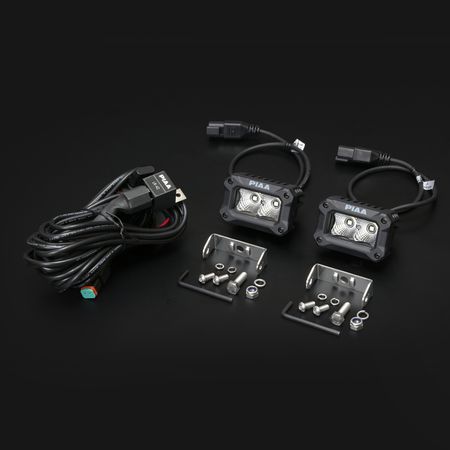 PIAA 3″ 5600K 12V 9,2W LED Flood Light Pods Kit