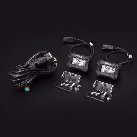 PIAA 3″ 5600K 12V 9,2W LED Flood Light Pods Kit