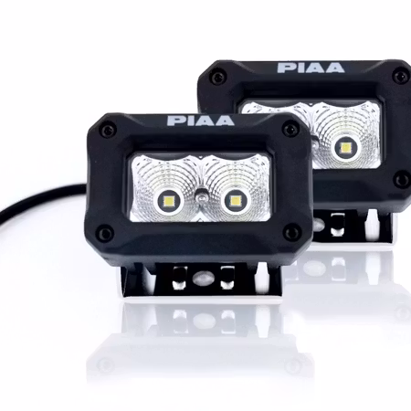 PIAA 3″ 5600K 12V 9,2W LED Flood Light Pods Kit