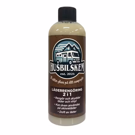 Läderrengöring 2 i 1 500ml