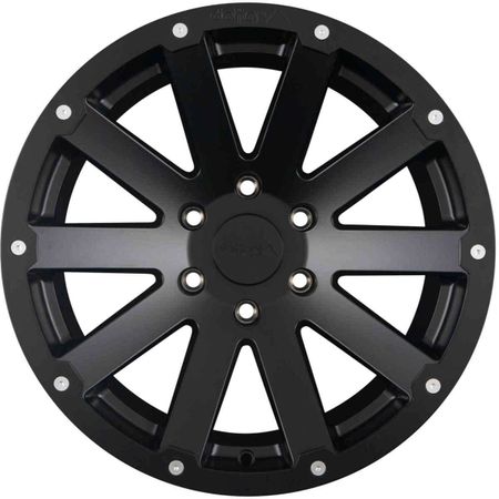 18" Delta 4x4 Hanma Matt Black 5x120