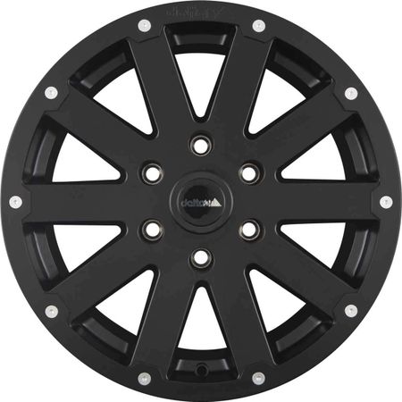 17" Delta 4x4 Hanma Black Matt 5x120 ET40