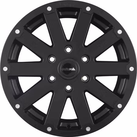 17" Delta 4x4 Hanma Black Matt 5x120 ET40