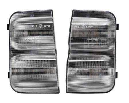 LED spegelblinkers dynamiska Fiat Ducato Krom/Klar (Litec Innovations)